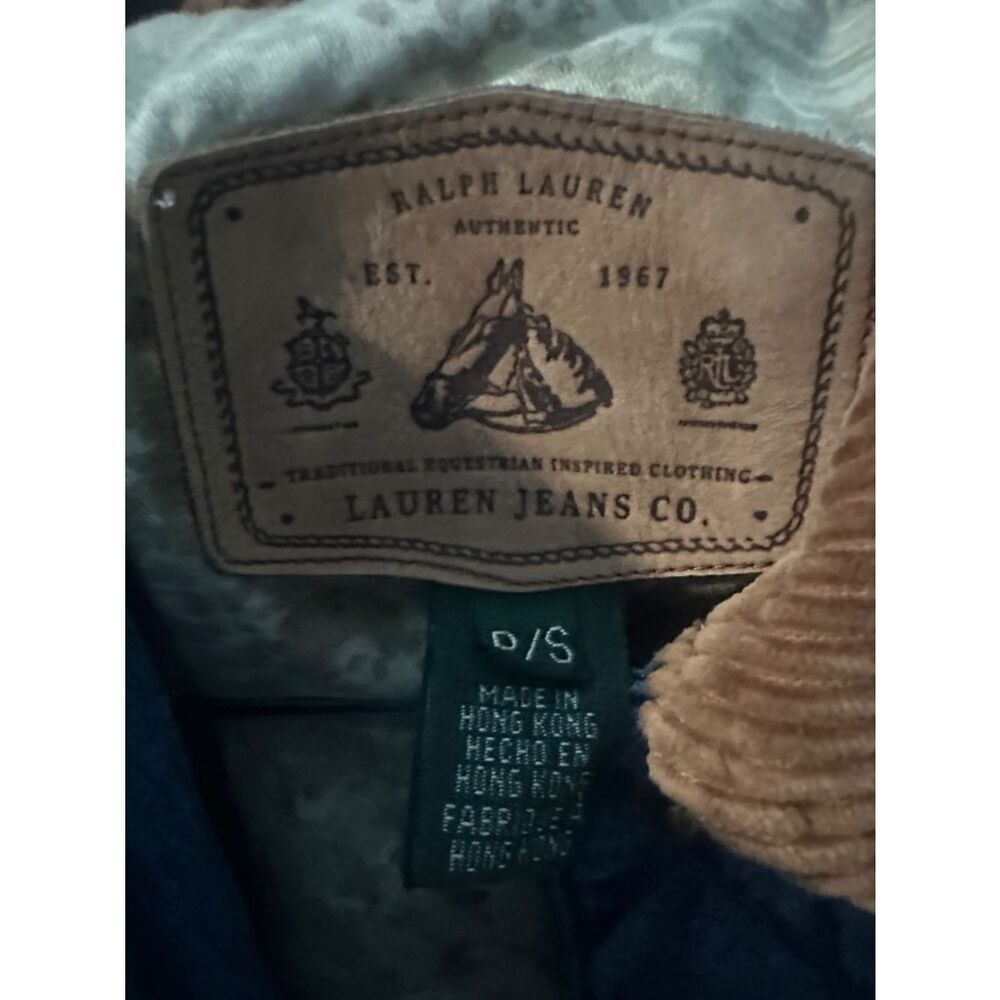 Ralph Lauren Vintage 1990’s Quilted Denim Barn Jacket S (petite) - Picture 7 of 9